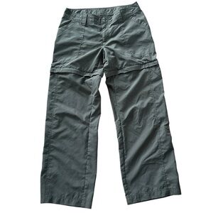 Köppen Convertible Hiking Pants - Size 8 - Olive Green - Zip-Off Legs Gorpcore